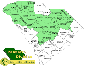 Palmetto Division County Map Palmetto Division County Map